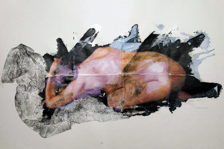 Sans titre M8 - Technique mixte 90 x 158 cm