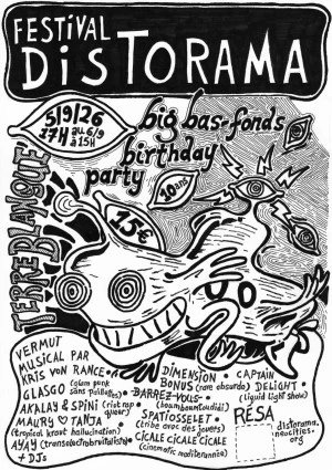 Affiche Festival Distorama, les 10 ans