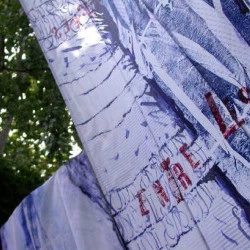 entre les lignes - toile de spi peinture spéciale