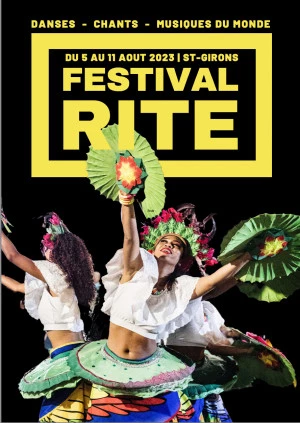Affiche Festival RITE, Danses, Chants et Musiques du Monde