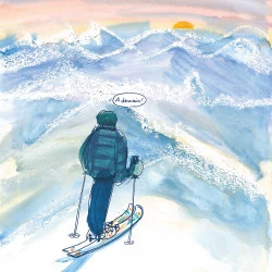 à demain - dessin pour un magazine