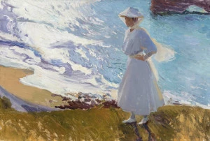Affiche L'univers féminin dans la peinture de Sorolla par Maite Fernández Madrid