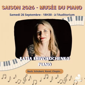 Affiche Saison Musicale à L'auditorium 2026