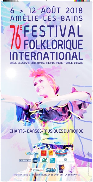 Affiche 76ème Festival folklorique international