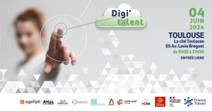 Affiche Digi'talent Toulouse