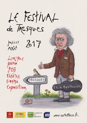 Affiche Festival de Tresques 2017