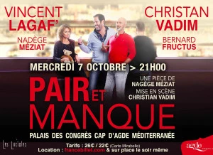 Affiche Théâtre : Pair et Manque