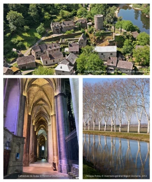 Affiche Série de 3 expositions "Au coeur du Patrimoine" 