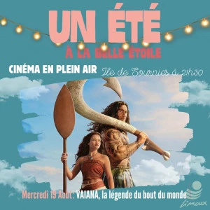 Affiche Cinéma en Plein Air - Vaiana, la légende du bout du monde