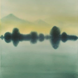 Reflet 120 - Encre sur papier - Charlotte Morot 