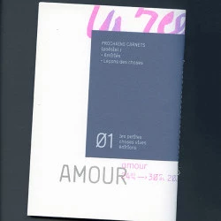 Amour - 4e de couverture - David Soleilhet 
