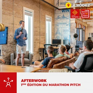 Affiche 1ère édition du Marathon du pitch