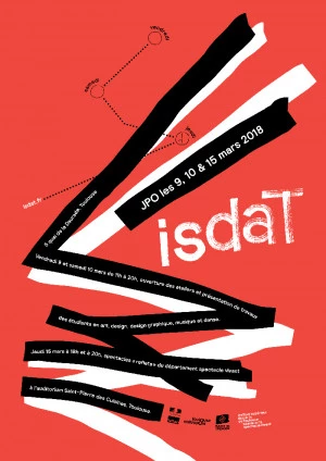 Affiche Journées Portes Ouvertes - isdaT