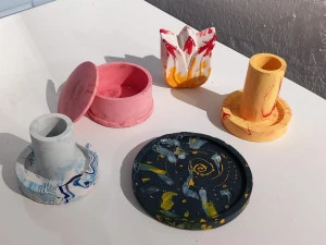 Affiche Atelier Moulage en Jesmonite 