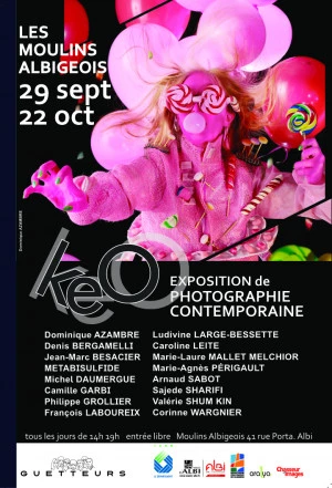 Affiche KeO Exposition de photographie contemporaine