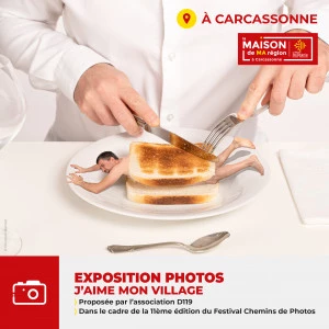 Affiche Vernissage de l'exposition photographique "J'aime mon village" 