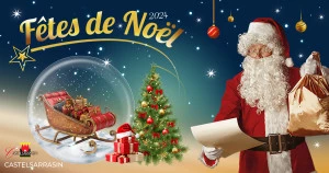 Affiche Chapiteau de Noël à Castelsarrasin