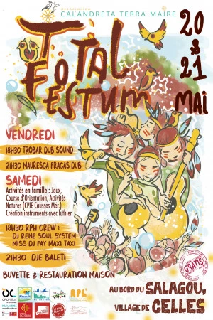 Affiche TOTAL FESTUM : La musique nous rassemble