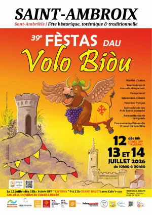 Affiche 39e FÈSTAS DAU VOLO BIÒU 