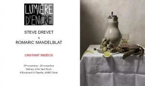 Affiche L'instant Indécis, Steve Drevet & Romaric Mandelblat