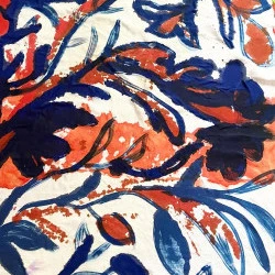 végétal - encre sur toile 2026