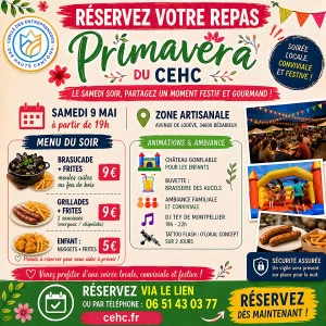 Affiche Primavera du cehc