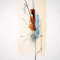 Catherine MAUCOURT - aquarelle/encre - Patrice Cantré 