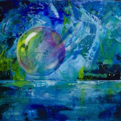 Sans titre - Technique mixte sur toile 2025