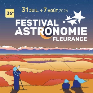Affiche Festival d'Astronomie de Fleurance 36e Edition 