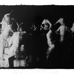 RNP 177 - Révélation à l'encre de Chine sur papier de format 175 x 230 cm réalisé en 2020 - Thomas de Vuillefroy 