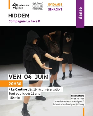 Affiche Hidden // Cie La Face B