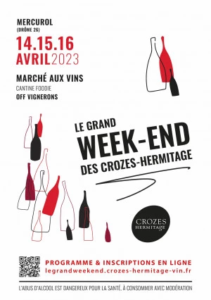 Affiche Le Grand week-end des Crozes-Hermitage