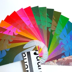 Nuancier - Nuancier graphique pour présenter les couleurs riso - Chlo·Tour 