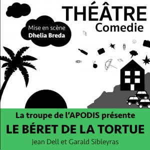 Affiche Le béret de la Tortue