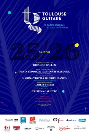 Affiche Toulouse Guitare - Saison 25/26