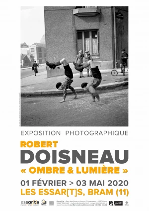 Affiche Exposition "Robert Doisneau : Ombre & Lumière"