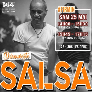 Affiche Stage découverte Salsa