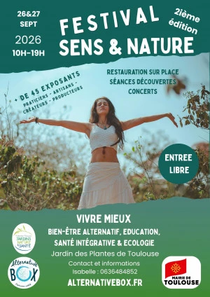 Affiche Festival Sens & Nature 2ième édition