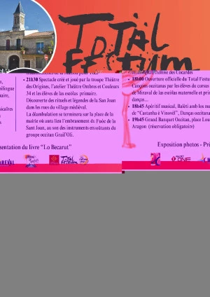 Affiche Total Festum Mireval
