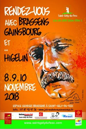 Affiche Jacques Higelin, Serge Gainsbourg par Pierre et Willy quartet