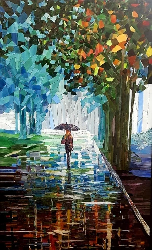 Affiche Cours de mosaïque contemporaine