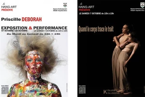 Affiche Quand le corps trace le trait