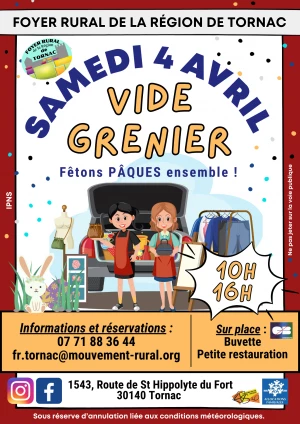 Affiche VIDE GRENIER
