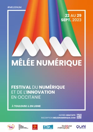 Affiche Mêlée Numérique 2023