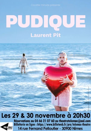 Affiche PUDIQUE de Laurent PIT