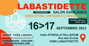 Affiche Salon bien -être Labastidette 2023