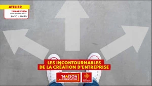 Affiche Les incontournables de la création d'entreprise