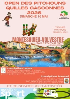 Affiche Open des Pitchouns