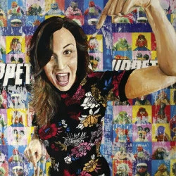 CécilO.com - Technique mixte collage et acrylique - GAUDRY 