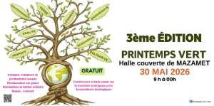 Affiche 3E édition - Printemps Vert Tarn